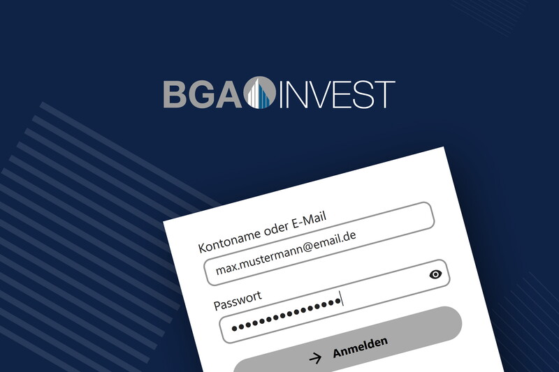 Angepasster Nextcloud-Log-in für BGA Invest